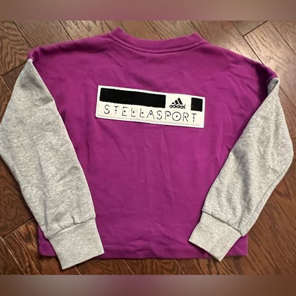 adidas by stella mccartney Womens Spacer Crew Sweatshirt - Picture 6 of 8
